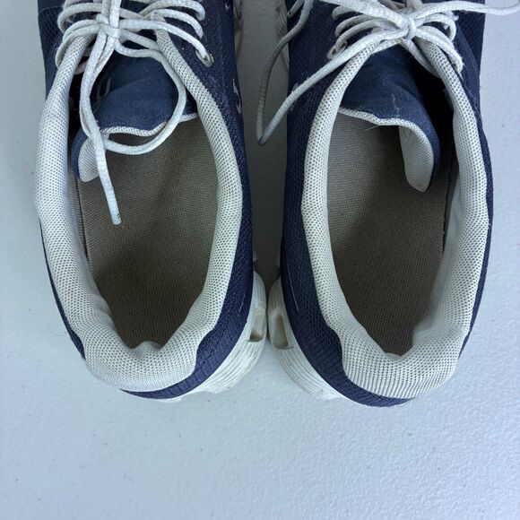 On Running Cloud 5 Blue White Men’s 8.5 Running Shoes Sneakers Lace Up - Picture 7 of 8